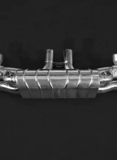 Capristo Exhaust Valved Exhaust with Mid-Silencer Race Pipes & Carbon Tips (CES3) Porsche 536 Cayenne 2019-2021                                     - 02PO077030XX - Image 3