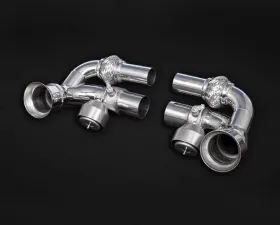 Capristo Exhaust Valved Mid-Silencer Race Pipes Porsche 991 GT3/RS | 911R 2010-2016