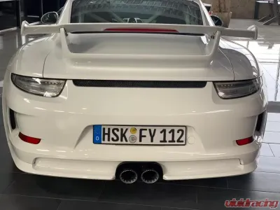 Capristo Exhaust Carbon Fiber Shell Exhaust Tip Porsche 991.2 GT3 | RS with OEM Muffler 2018-2019 - 02PO08603010