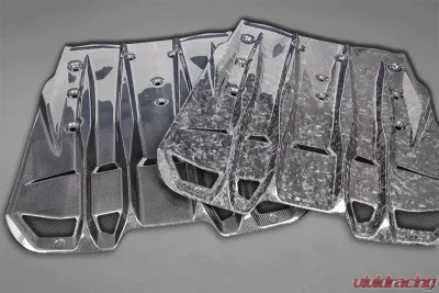 Capristo Exhaust Forged Carbon Fiber Diffuser Porsche 991.2 GT3 | RS 2018-2019 - 02PO08610003GT3RSF
