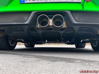 Capristo Exhaust Carbon Fiber Diffuser Porsche 991.2 GT3 | RS 2018-2019 - 02PO08610003GT3RSK