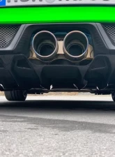 Capristo Exhaust Carbon Fiber Diffuser Porsche 991.2 GT3 | RS 2018-2019                                     - 02PO08610003GT3RSK - Image 3
