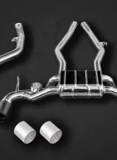 Capristo Exhaust Valved Catback Exhaust w/E2P Black Toyota Supra A90 2020-2024                                     - 02TO11703001-B - Image 3