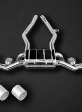 Capristo Exhaust Valved OPF-Back Exhaust with E2P Red Toyota Supra A90 2020-2024                                     - 02TO11703002-R - Image 2