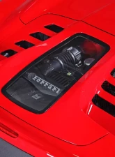 Capristo Exhaust Carbon Engine Glass Unapainted Hood Ferrari 458 Spider 2011-2015                                     - 03FE00410006L - Image 4
