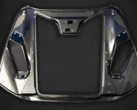 Capristo Exhaust Engine Bonnet Design S Carbon Fiber Ferrari 488 GTS | Pista | F8 Spider 2015-2019