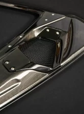 Capristo Exhaust Engine Bonnet Design S Carbon Fiber Ferrari 488 GTS | Pista | F8 Spider 2015-2019                                     - 03FE08710012LG - Image 2