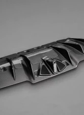 Capristo Exhaust Rear Diffuser Ferrari 488 GTB | GTS 2015-2019                                     - 03FE08710019LG - Image 4