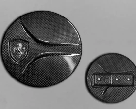 Capristo Carbon Fiber Gloss Gas Cap Ferrari 488 2018+