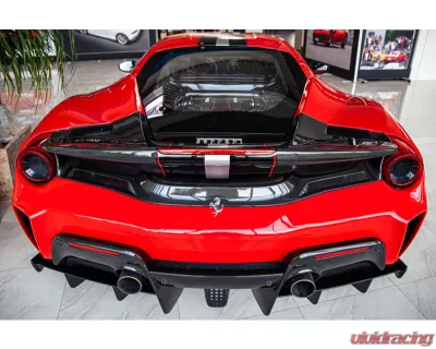 Capristo Carbon Fiber Rear Wing Ferrari 488 Pista 2019-2021 - 03FE08710048LG