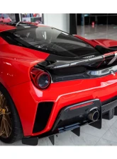 Capristo Carbon Fiber Rear Wing Ferrari 488 Pista 2019-2021                                     - 03FE08710048LG - Image 4