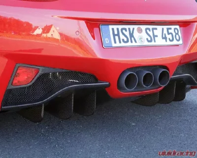 Capristo Carbon Fiber Diffuser Ferrari 458 Italia | Spider 2010-2015 - 03FE00410021LG