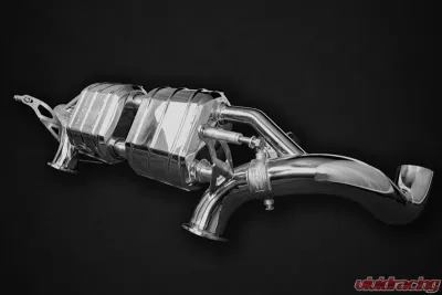 Capristo Valved Exhaust System for 2020+ Audi R8 V10 Gen2 Facelift, T309 Stainless Steel - 02AU00803040NR