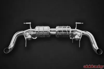 Capristo Valved Exhaust System for 2020+ Audi R8 V10 Gen2 Facelift, T309 Stainless Steel - 02AU00803040NR