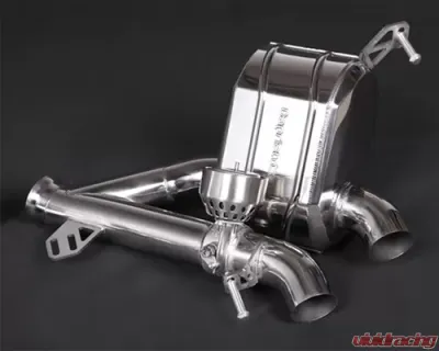 Capristo Exhaust Twin Sound System for Ferrari FF 2012-2016, T309 Stainless Steel, 17-19 HP Gain - 02FE06403001