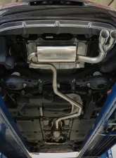 Takeda 2" to 2-1/2" 304 Stainless Catback Exhaust System w/ Polished Tips Lexus CT200h L4 1.8L 2011-2017                                     - 49-36047-P - Image 4