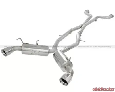 Takeda 2-1/2" 304 Stainless Catback Exhaust System Nissan 370Z V6 3.7L 2009-2020 - 49-36107