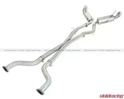Takeda 2-1/2" 304 Stainless Catback Exhaust System Nissan 370Z V6 3.7L 2009-2020 - 49-36107