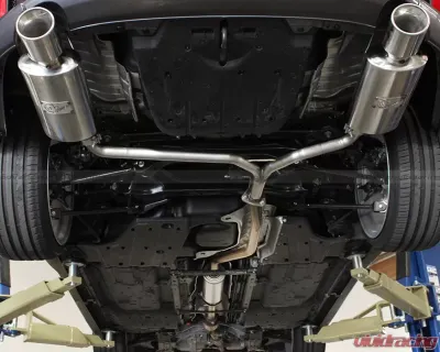 Takeda 2-1/4" - 1-3/4" 304 Stainless Axle-Back Exhaust System Honda Accord EX|EX-L V6 3.5L 2013-2017 - 49-36607