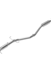 Takeda 2-1/2" 304 Stainless Catback Exhaust System w/ Carbon Fiber Tips Honda Civic Si Sedan L4 1.5L 2017-2020                                     - 49-36619-C - Image 6