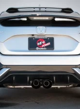 Takeda 3" 304 Stainless Steel Catback Exhaust System w/Black Tips Honda Civic 2017-2020                                     - 49-36624-B - Image 3