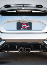 Takeda 3" 304 Stainless Steel Catback Exhaust System w/Polished Tips Honda Civic 2017-2020                                     - 49-36624-P - Image 3
