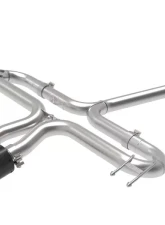 Takeda 2-1/2" 304 Stainless Steel Axle-Back Exhaust System with Carbon Fiber Tips Honda Civic 2017-2020                                     - 49-36625-C - Image 4