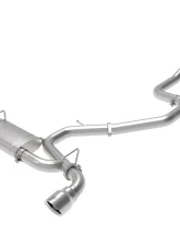 Takeda-ST 3" 304 Stainless Catback Exhaust System w/ Polished Tips Hyundai Veloster N L4 2.0L 2019-2021                                     - 49-37010-P - Image 3