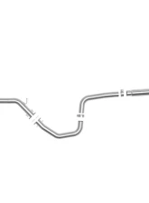 Takeda 3" - 2-1/2" 304 Stainless Catback Exhaust System w/ Carbon Fiber Tips Hyundai Veloster L4 1.6L 2019-2021                                     - 49-37011-C - Image 2