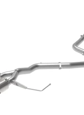 Takeda 3" - 2-1/2" 304 Stainless Catback Exhaust System w/ Polished Tips Hyundai Veloster L4 1.6L 2019-2021                                     - 49-37011-P - Image 4