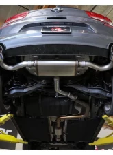 Takeda 2-1/2" 409 Stainless Axle-Back Exhaust System w/ Polished Tips Hyundai Elantra GT | i30 L4 1.6L 2017-2021                                     - 49-47016-P - Image 4