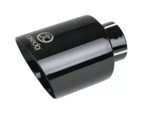 Takeda 409 Stainless Steel Clamp-on Exhaust Tip Black 2-1/2