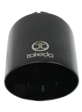 Takeda 409 Stainless Steel Clamp-on Exhaust Tip Black 2-1/2" Inlet x 4-1/2" Outlet x 7" L                                     - 49T25454-B07 - Image 4