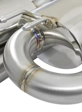 Takeda 3" - 2-1/2" 304 Stainless Catback Exhaust System w/ Polished Tips Honda Civic Si Sedan L4 1.5L 2017-2020                                     - 49-36621-P - Image 4