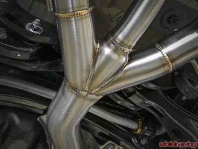 Takeda 3" 304 Stainless Catback Exhaust System w/ Tri-Black Tips Honda Civic Type R L4 2.0L 2017-2021 - 49-36623-B