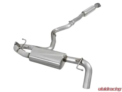 Takeda 2-1/2" Stainless Catback Exhaust System Subaru Crosstrek 18-19 H4-2.0L - 49-36803