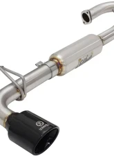 Takeda 2-1/4 to 2-1/2" 304 Stainless Axle-Back Exhaust System w/ Black Tip Scion tC L4-2.5L 2011-2016                                     - 49-36025-B - Image 4