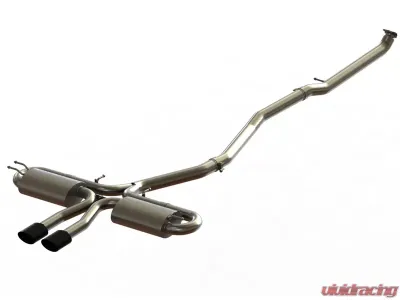 Takeda 3" to 2-1/2" 304 Stainless Steel Catback Exhaust System Honda Civic Si (Sedan) 16-20 I4-1.5L (t) - 49-36621-B