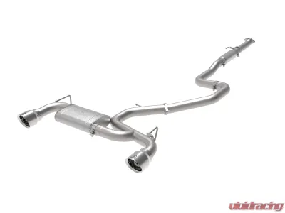 Takeda 3" 304 Stainless Steel Catback Exhaust System Hyundai Veloster N L4 2.0L 19-20 - 49-37008-P