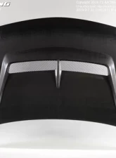 Js Racing Type S Full Carbon Aero Hood Honda Civic FD2 2006-2011                                     - ABS-D2-CC - Image 4