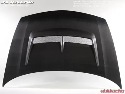 Js Racing Type S Full Carbon Aero Hood Honda Civic FD2 2006-2011 - ABS-D2-CC