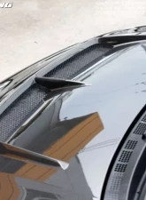 Js Racing Type S Full Carbon Aero Hood Honda Civic FD2 2006-2011                                     - ABS-D2-CC - Image 3