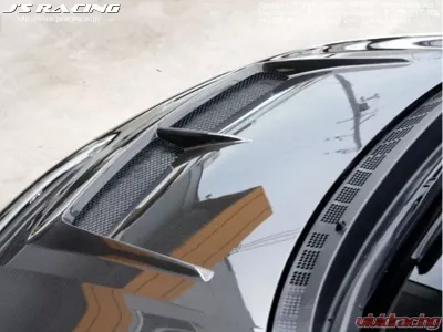 Js Racing Type S Full Carbon Aero Hood Honda Civic FD2 2006-2011 - ABS-D2-CC