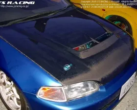 Js Racing Type S CFRP|FRP Hood Honda Civic EG 1991-1995