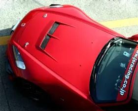 Js Racing Type S FRP Hood Honda S2000 2000-2009