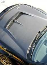 Js Racing Type S Carbon Hood Acura Integra DC2 1994-2001                                     - ABS-T2-C - Image 2