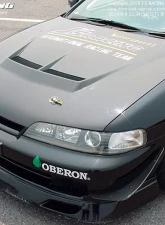 Js Racing Type S Carbon Hood Acura Integra DC2 1994-2001                                     - ABS-T2-C - Image 2