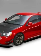 Js Racing Type S CFRP Hood Acura RSX 2002-2006                                     - ABS-T5-C - Image 4