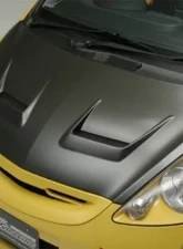 Js Racing Type V CFRP|FRP Hood Honda Fit 2001-2008                                     - ABV-F1-C - Image 3