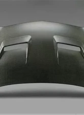 Js Racing Type V CFRP|FRP Hood Honda Fit 2001-2008                                     - ABV-F1-C - Image 2